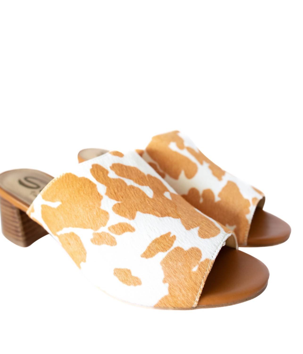 Sbicca - Women's Richwood Peeptoe Cowhide Slide - Image 4