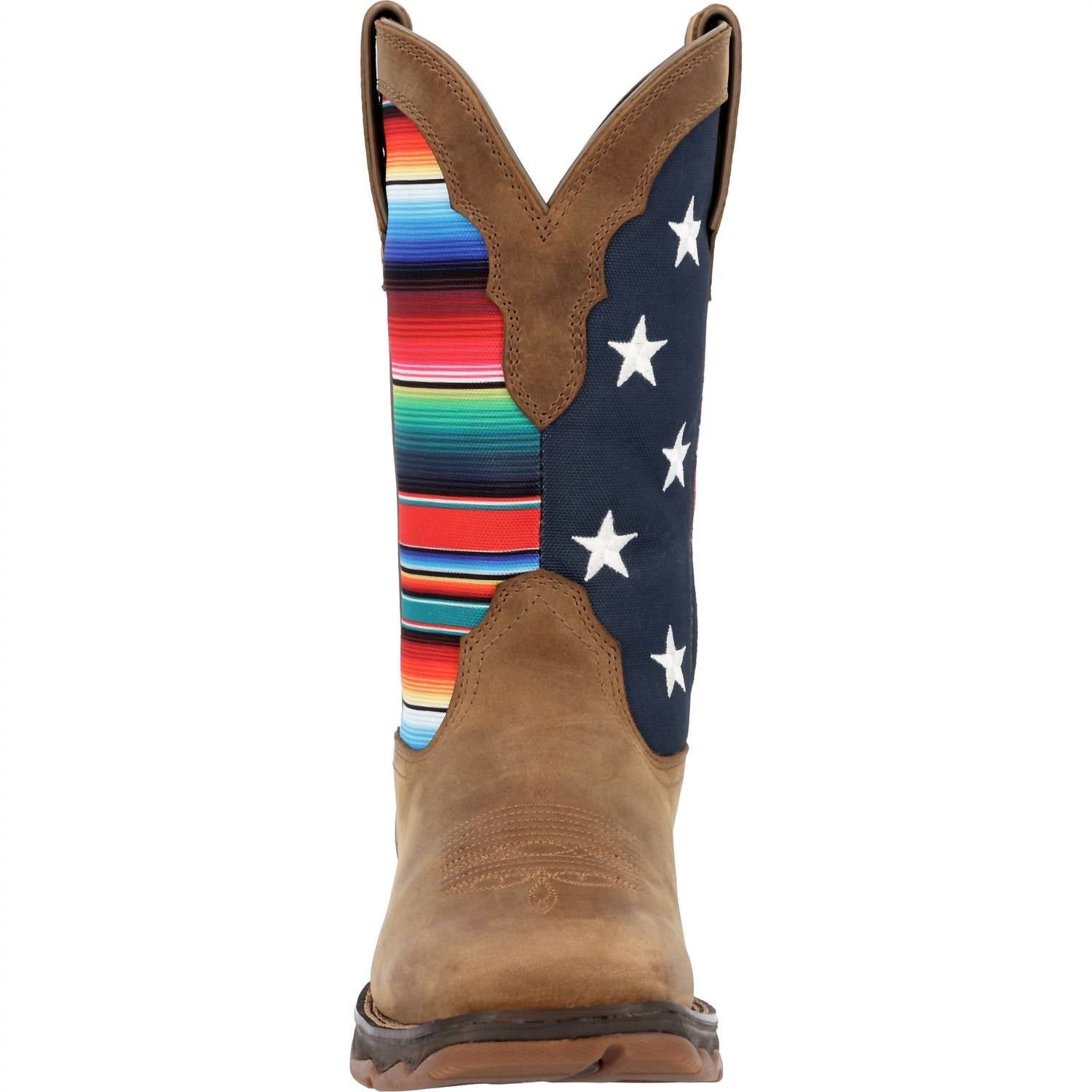 Durango Boots - Women's Lady Rebel Serape Flag Western Boot - Image 3