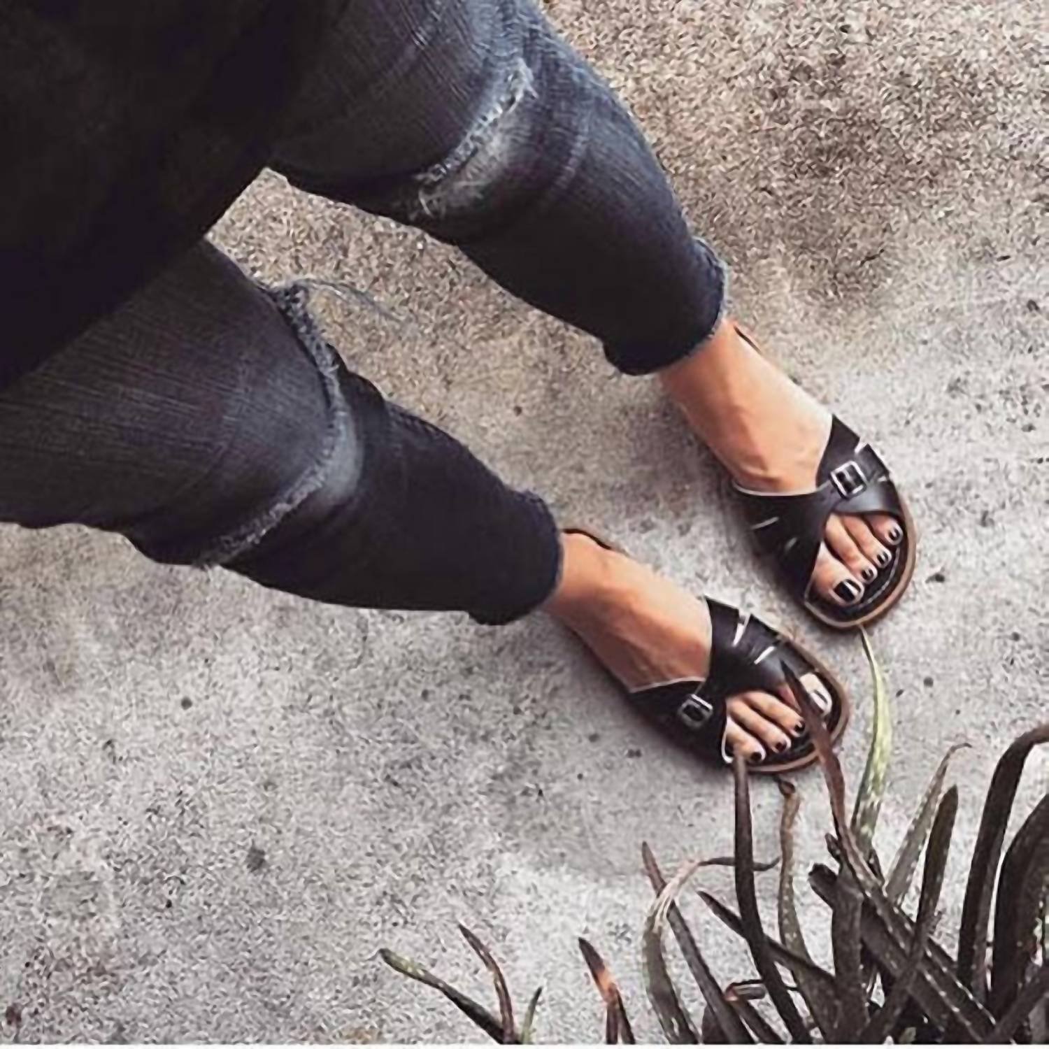 Salt Water Sandals - Women's Classic Slides Sandal - Image 3