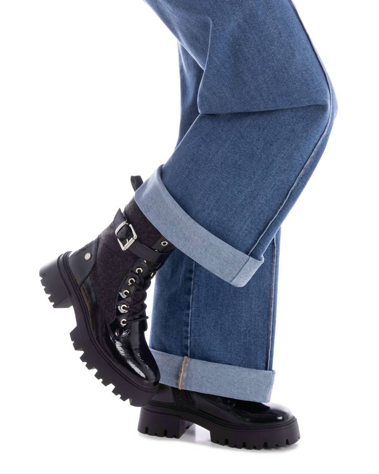 Xti - Women's 144669 Block Heel Booties - Image 5