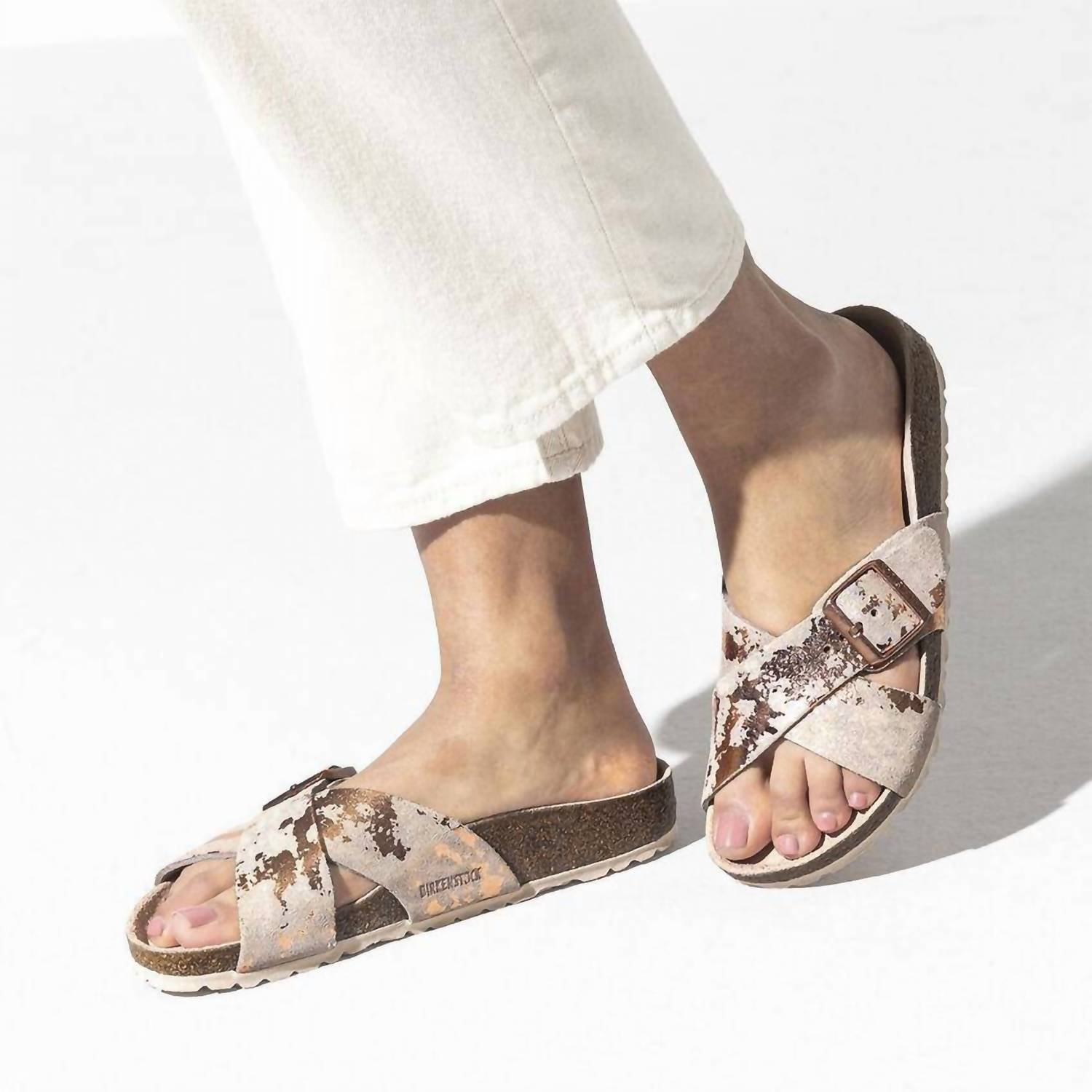 Birkenstock - Women's Siena Big Buckle Suede - Image 2