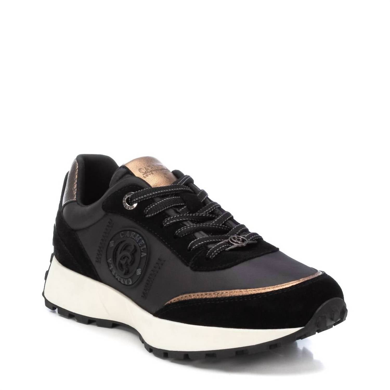 Xti - Women's Leather Casual Sneakers - Image 2
