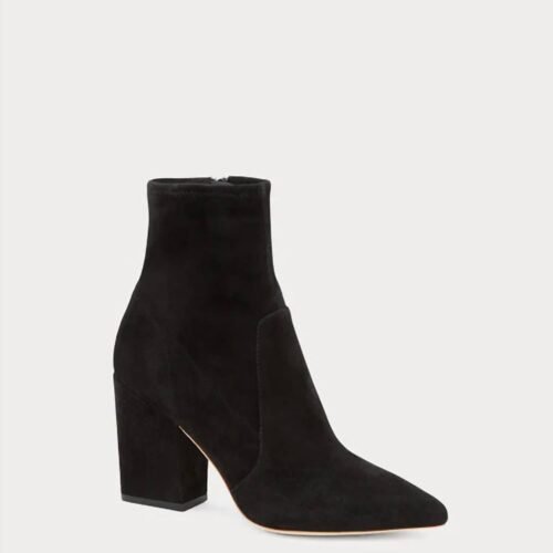 Loeffler Randall - Women's Isla Suede Slim Ankle Bootie
