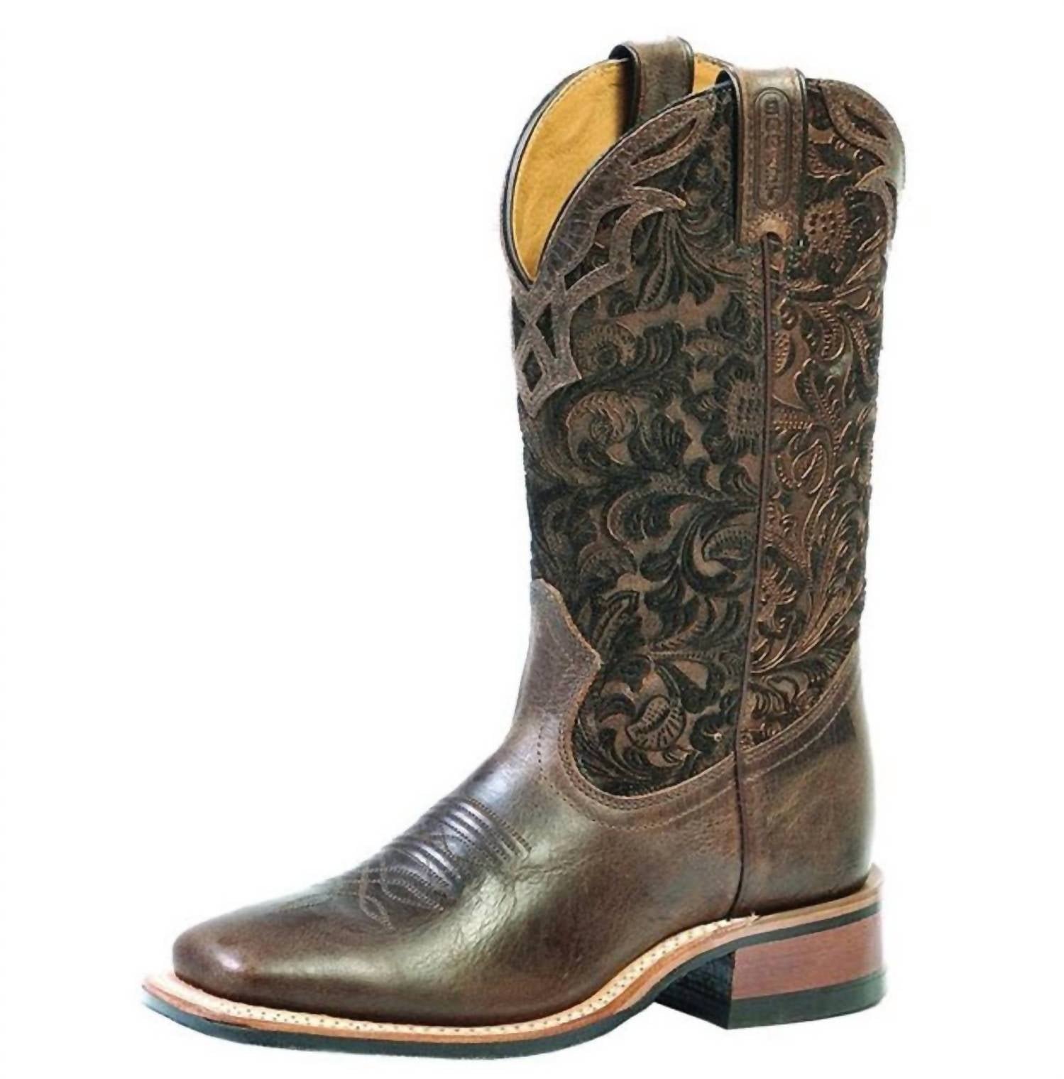 Boulet Boots - Women's Tooled Flock Boot