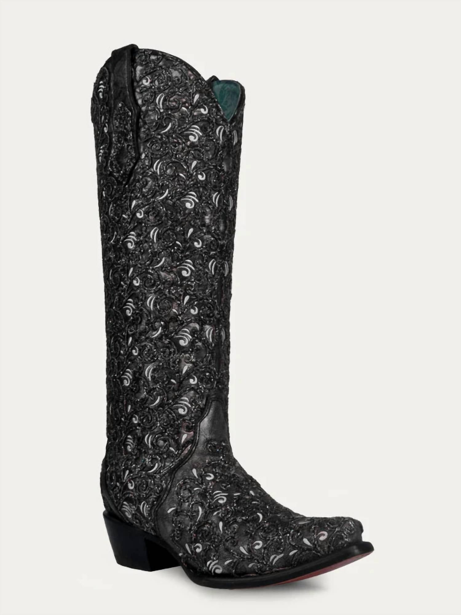 Corral - Women's Glitter Overlay Boots - Image 3