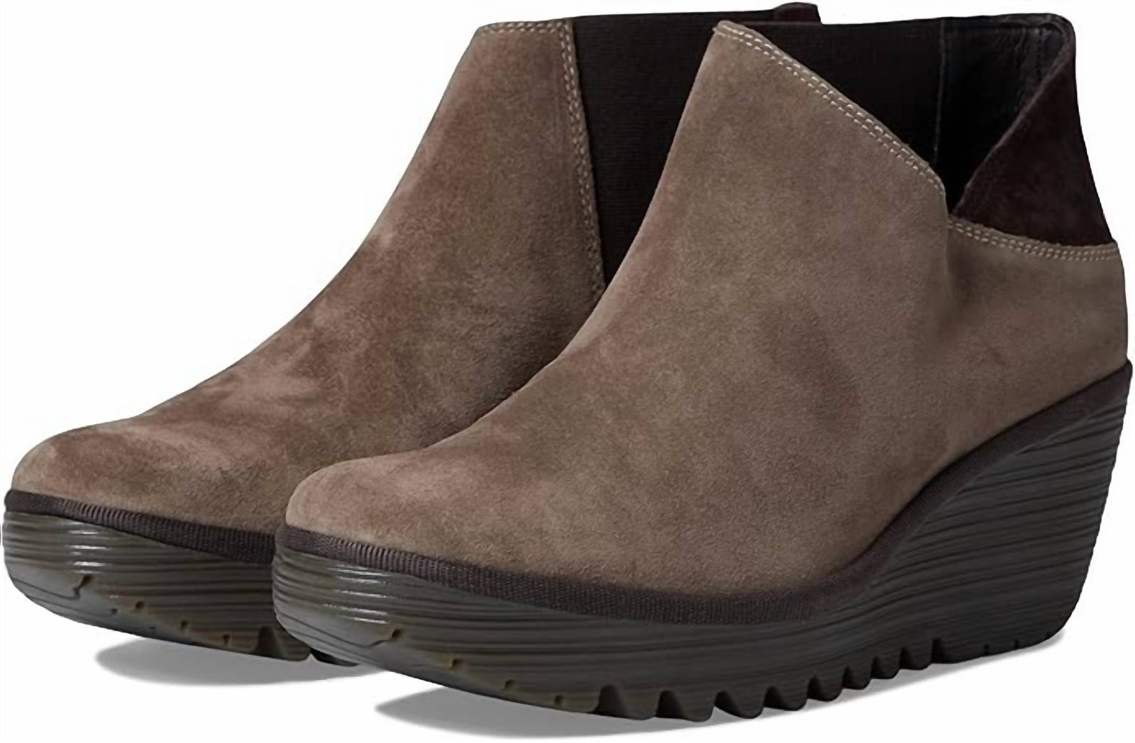 Fly London - Women's Wedge Chelsea Ankle Boots - Image 2