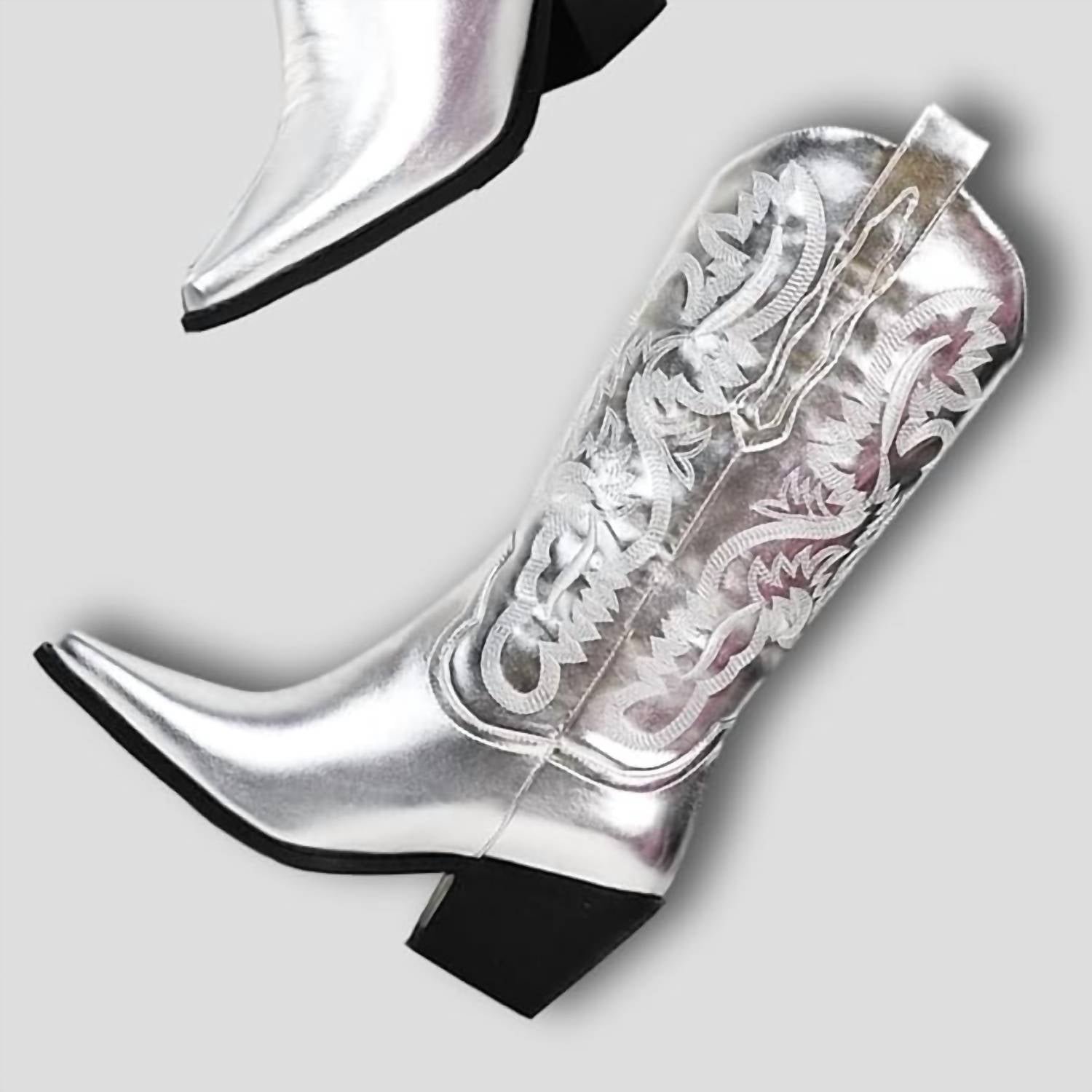 Billini - Women's Danilo Chunky Heel Cowgirl Boots - Image 2