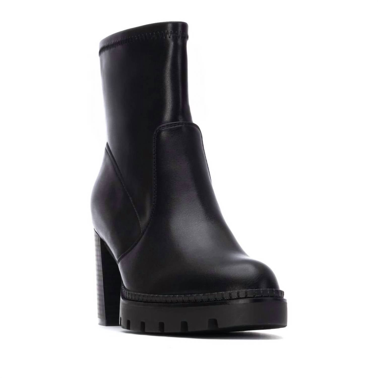 Xti - Women's 144525 Block Heel Booties - Image 2