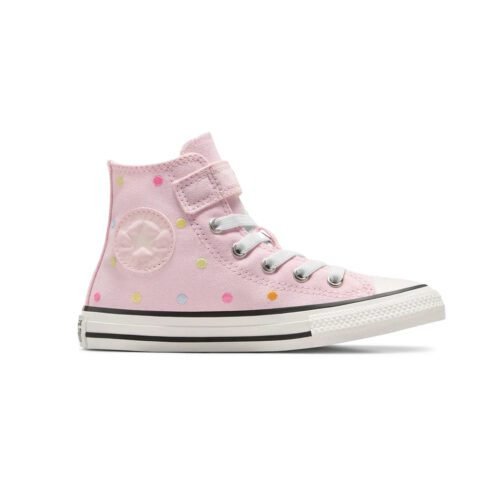 Converse - Kids' (Preschool) Chuck Taylor All Star Embroidered Polka Dots High Top Shoes (A10701C)