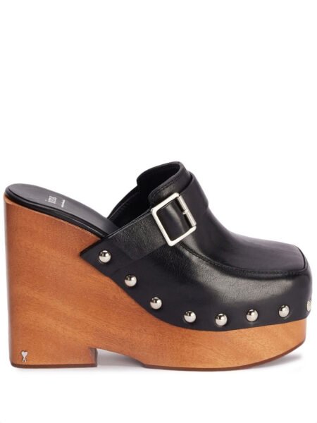 Ami Paris Close Toe Clogs