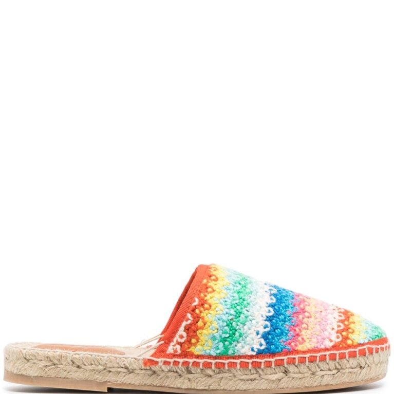 Alanui Striped Espadrilles