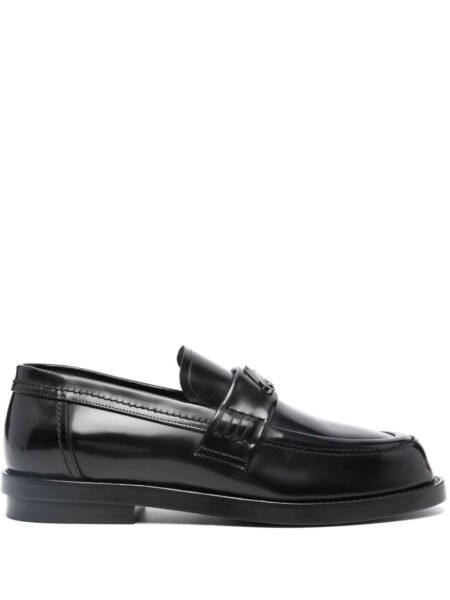 Alexander Mc Queen Seal Leather Loafers