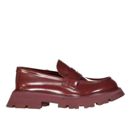 Alexander Mcqueen Leather Loafers