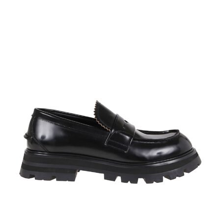 Alexander Mcqueen Leather Loafers